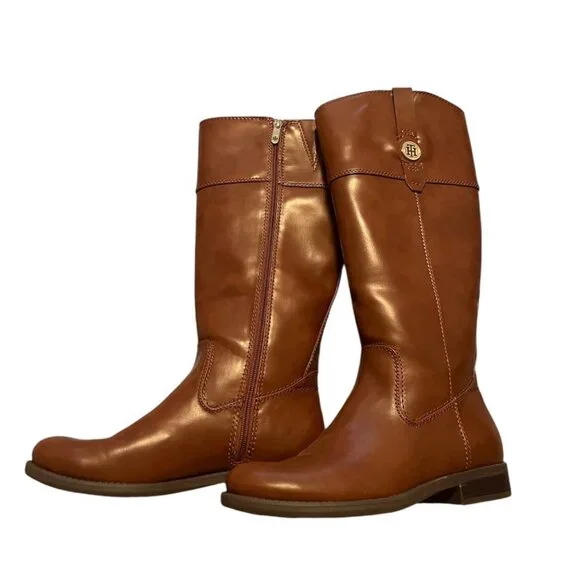 Tommy Hilfiger Shano Riding Boots Size 8 - Picture 2 of 11